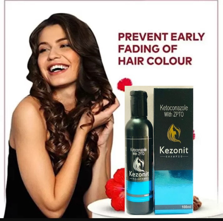 Kezonit Shampoo for Men and Women Used (Pack of 1)