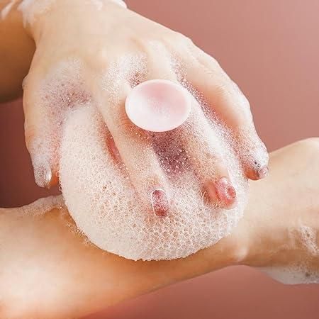 Bath Towel Scrub Bath Massage Shower Ball With Sucker Scrub