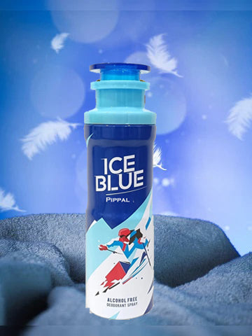 Ice Blue Alcohool Free DeoDorant Spray 200ml and Ice Blue Concentrated Attar(Pack of 3)