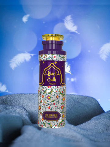 Black Oudh Alcohool Free DeoDorant Spray 200ml (Pack of 2)