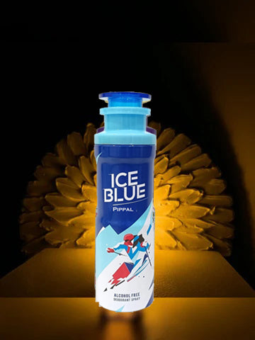 Ice Blue Alcohool Free DeoDorant Spray 200ml kareem 9ml Pure Perfume (Pack of 3)