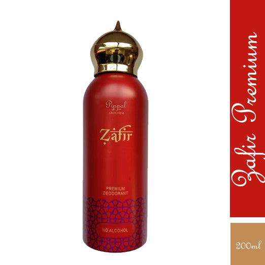 Zafir PREMIUM DEODORANT No Alcohol 200 Ml (Pack of 1)