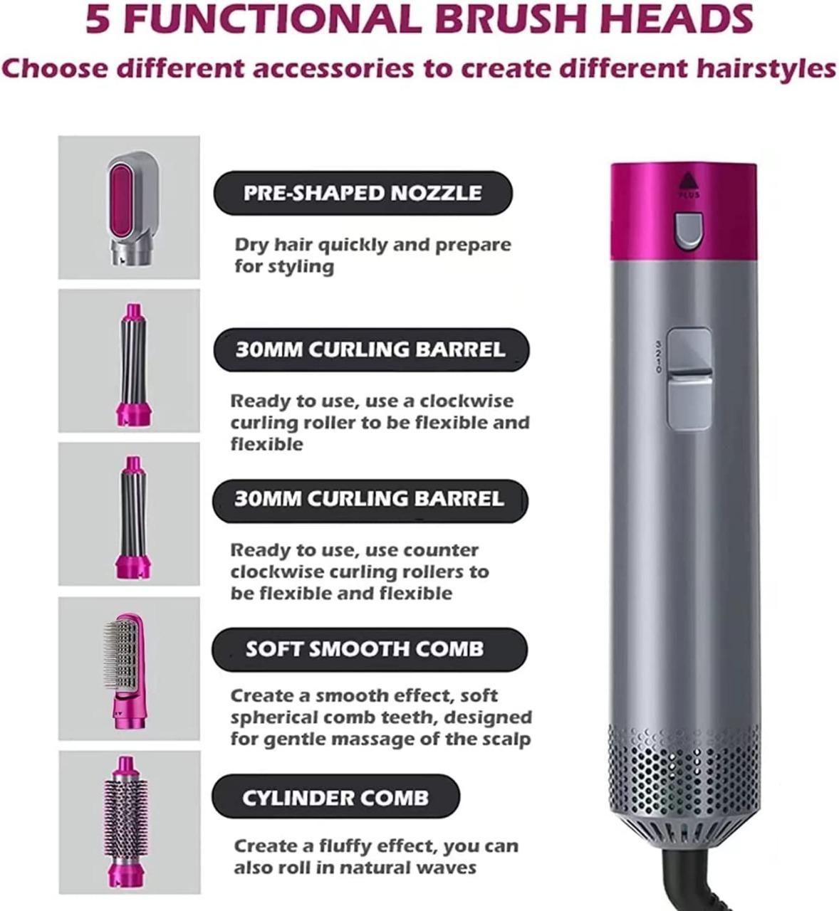 5 in 1 Multifunctional Hair Dryer