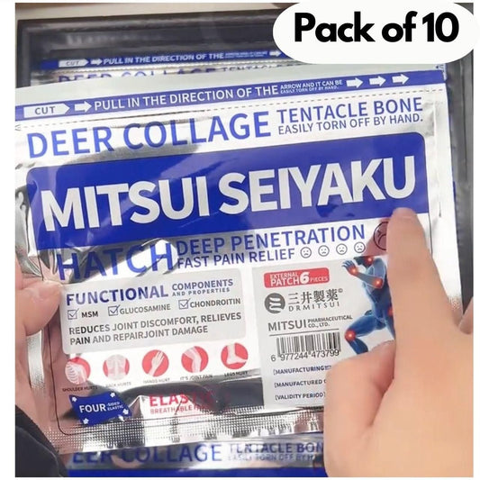 Fast Pain Relief Patch Pack of 10