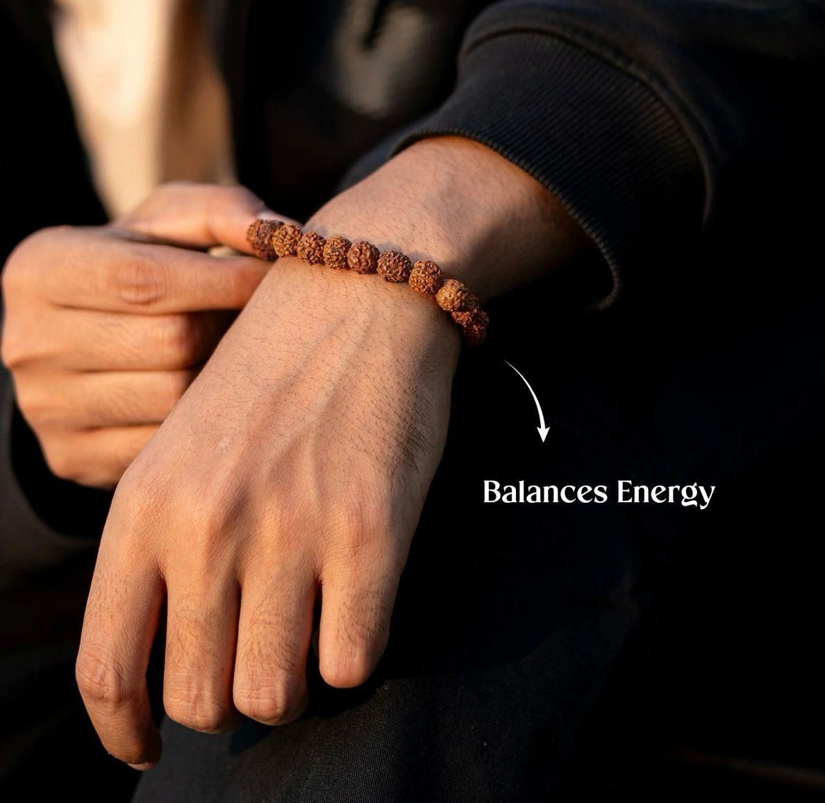 7 Mukhi Rudraksha Bracelet