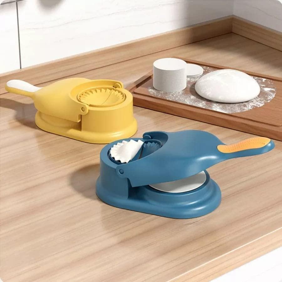 2 in 1 Dumpling Press Mould for Gujiya Ghughra Momos Making Machine (Pack of 1)