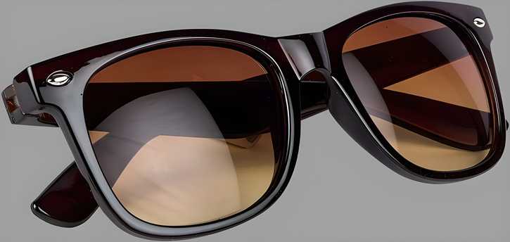 Unisex Brown Wayfair Sunglass