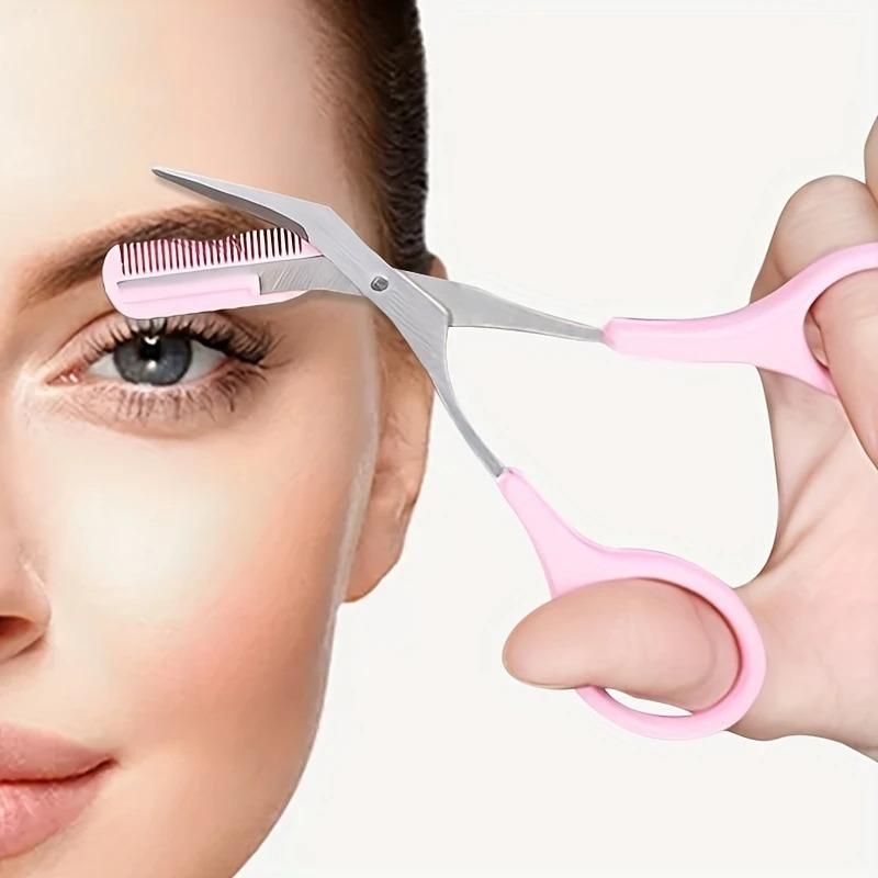 Eyebrow Trimmer with Comb Set