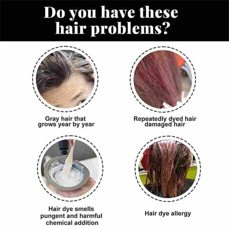 Hair Dye Shampoo for Women and Man 100ML Pack of 1