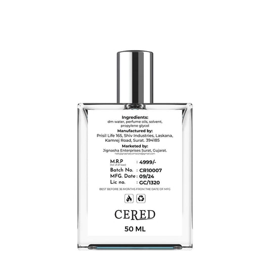 CERED Aventus Perfume 50ML (Pack of 2)