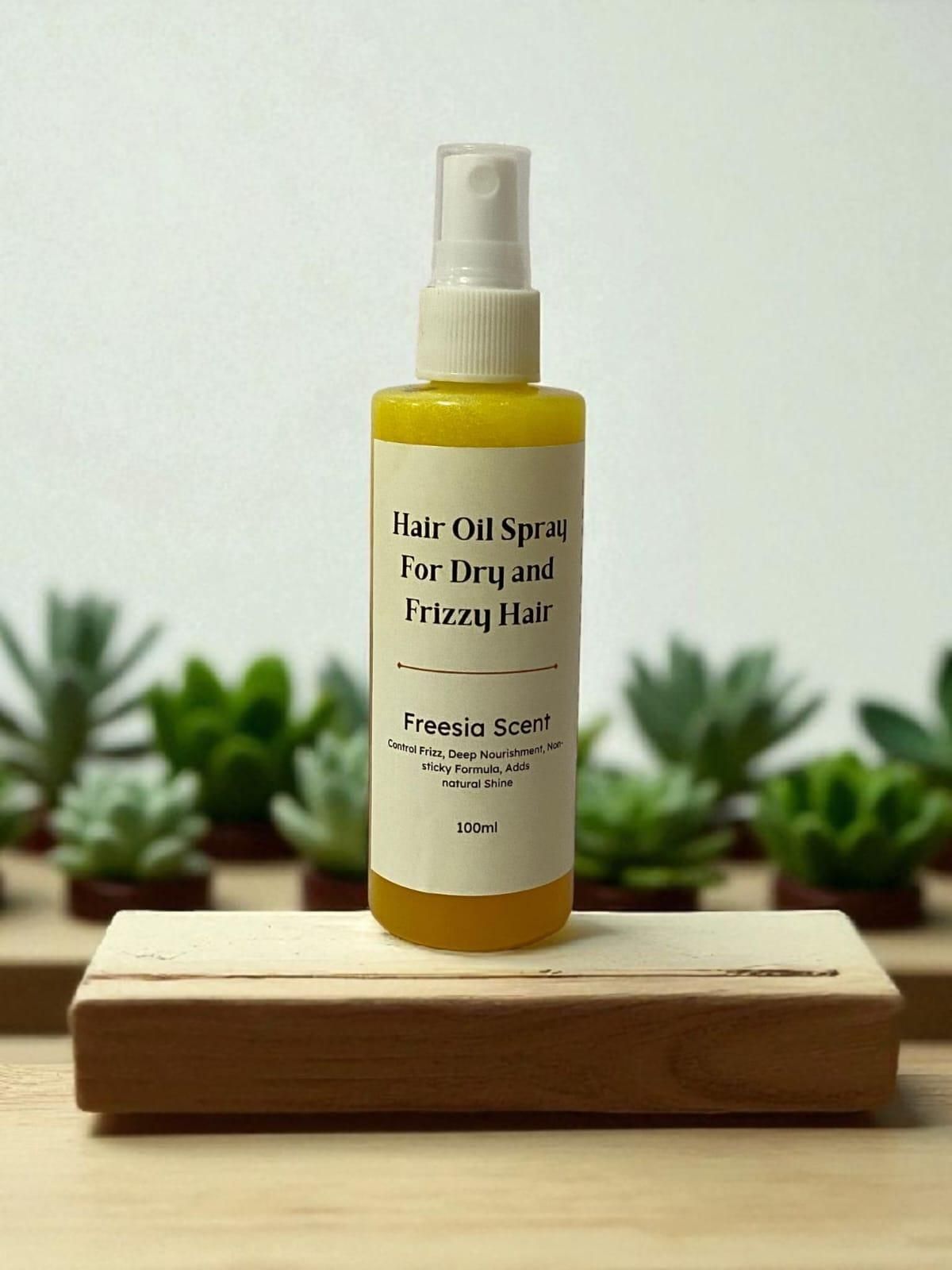 Hair Oil Spray for Dry & Fizzy Hair 100ml Each (Pack of 2)