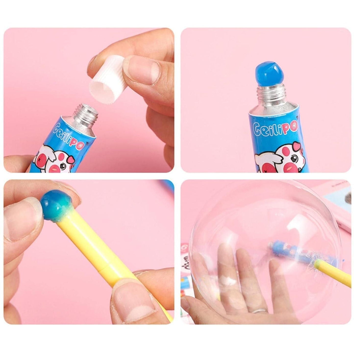 Colorful Bloonies Kids Making Bubbles (Pack of 2)