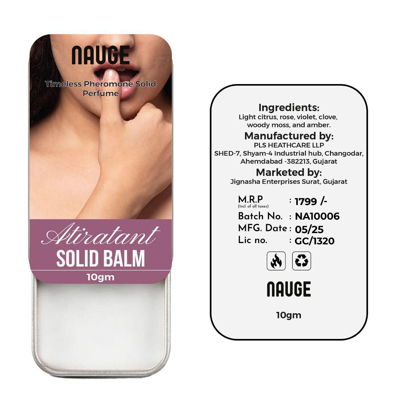 NAUGE Timeless Pheromone Solid Perfume 10gram