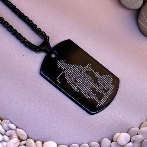 Hanuman Chalisha Pendant with Chain