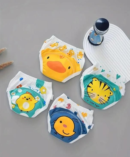 Leakage Proof Reusable Cloth Diaper for Baby (Pack of 2)