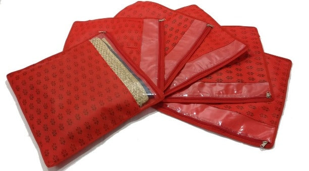 Designer Saree Organizers (Pack of 6)